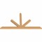 Ekena Millwork Saratoga Timber Gable Bracket, Western Red Cedar, 108"W x 58"H x 3 1/2"D x 5 1/2"F, 13/12 Pitch GBW108X58X0406SAR00SWR - alternate 4